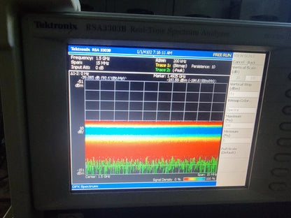 TEKTRONIX RSA3303B REAL TIME SPECTRUM ANALYZER DC to 3GHz WARRANTY WATCH VIDEO