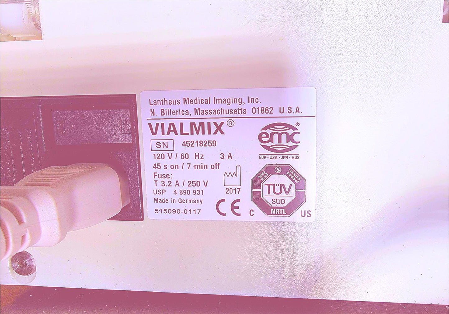 LANTHEUS MEDICAL VIALMIX DENTAL MIXER 90-DAY-WARRANTY WATCH VIDEO FREE SHIP