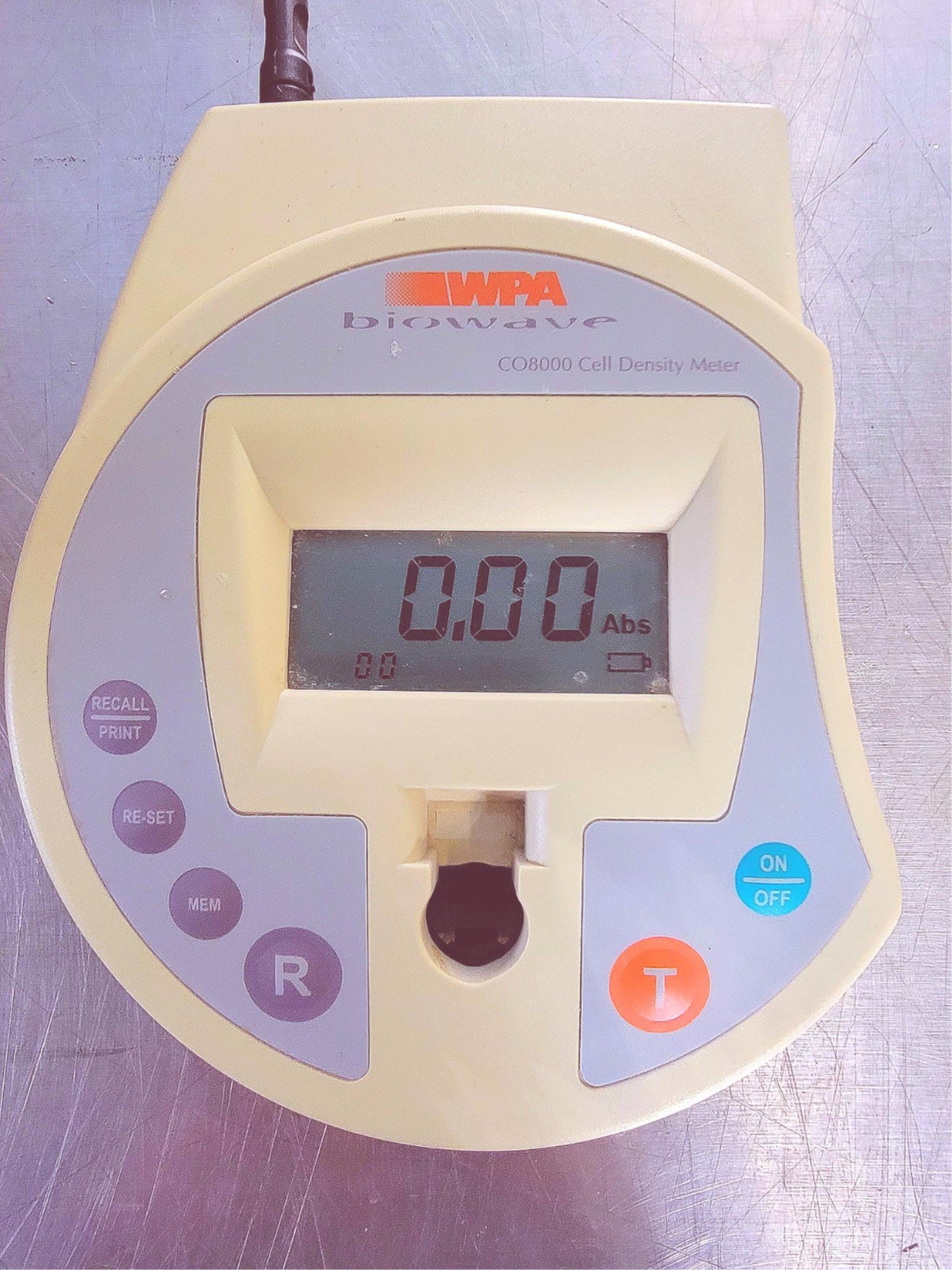 WPA CO8000 PORTABLE SINGLE BEAM CELL DENSITY METER OD at 600nm 90-DAY-WARRANTY