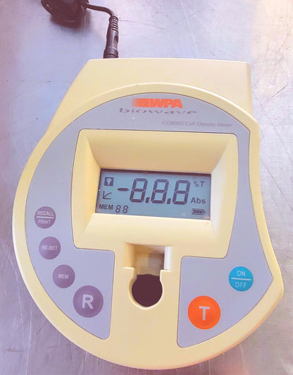 WPA CO8000 PORTABLE SINGLE BEAM CELL DENSITY METER OD at 600nm 90-DAY-WARRANTY