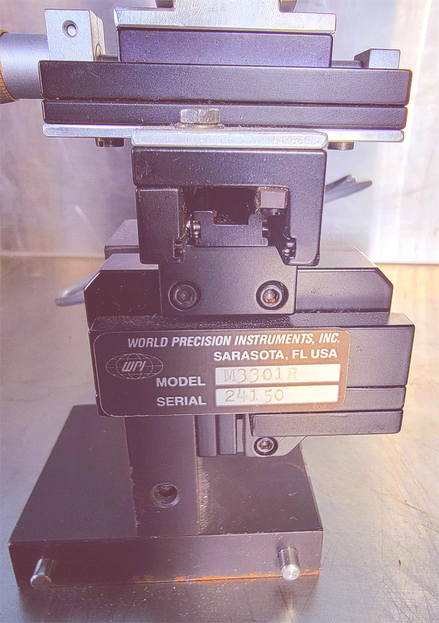 WORLD PRECISION INSTR RIGHTHANDED MICROMANIPULATOR M3301R 90DAYWARRANTY FREESHIP