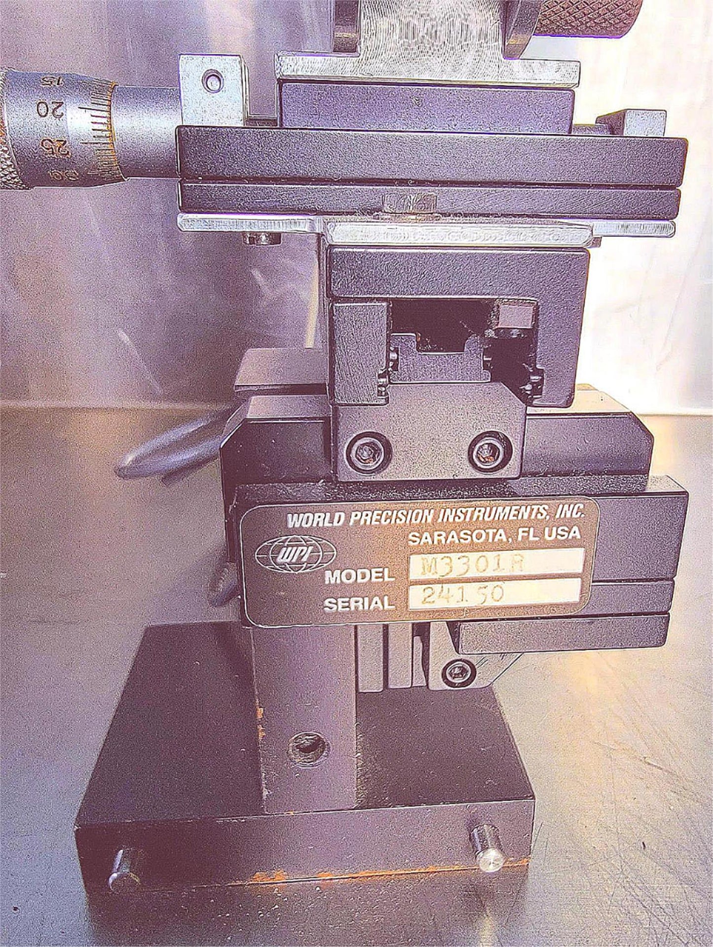 WORLD PRECISION INSTR RIGHTHANDED MICROMANIPULATOR M3301R 90DAYWARRANTY FREESHIP