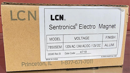 BRAND-NEW LCN SENTRONICS 7850 SEM WALLMOUNT ELECTROMAGNETIC DOOR HOLDER FREESHIP