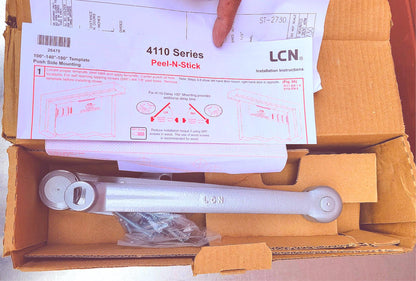 LCN 4111 370959 LEFT HANDED PARALLELARM PUSHSIDE HEAVYDUTY DOOR CLOSER WARRANTY