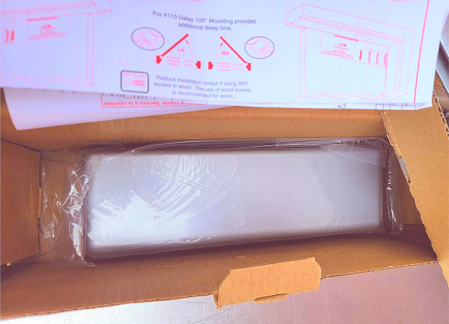 LCN 4111 370959 LEFT HANDED PARALLELARM PUSHSIDE HEAVYDUTY DOOR CLOSER WARRANTY