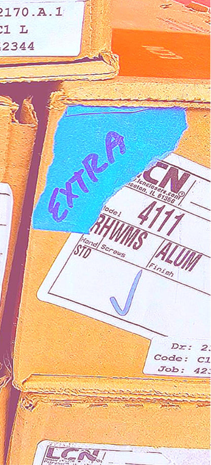 LCN 4111 254766 LEFT HANDED PARALLELARM PUSHSIDE HEAVYDUTY DOOR CLOSER WARRANTY