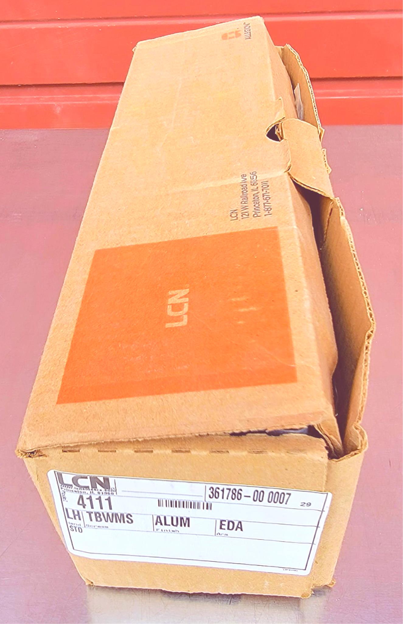 LCN 4111 361785 LEFT HANDED PARALLEL ARM PUSHSIDE HEAVYDUTY DOOR CLOSER WARRANTY