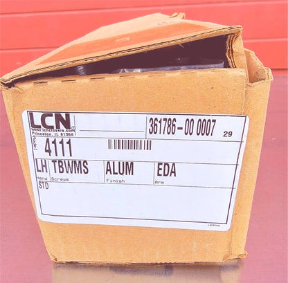 LCN 4111 361786 LEFT HANDED PARALLEL ARM PUSHSIDE HEAVYDUTY DOOR CLOSER WARRANTY