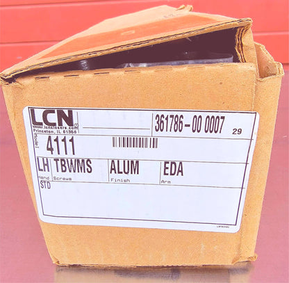 LCN 4111 361785 LEFT HANDED PARALLEL ARM PUSHSIDE HEAVYDUTY DOOR CLOSER WARRANTY