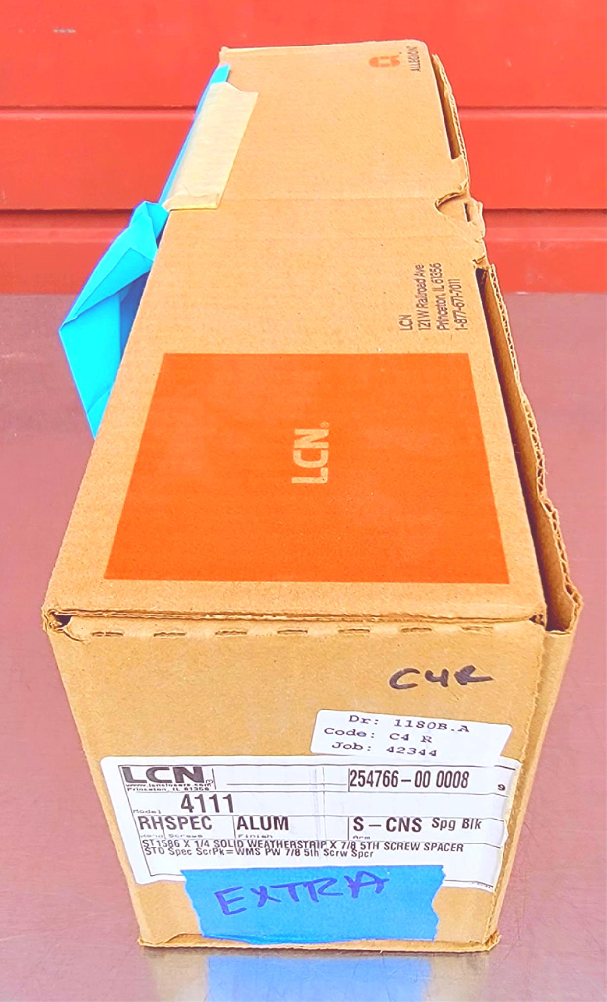 LCN 4111 254766 RIGHT HAND PARALLEL ARM PUSH SIDE HEAVYDUTY DOOR CLOSER WARRANTY