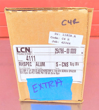 LCN 4111 254766 RIGHT HAND PARALLEL ARM PUSH SIDE HEAVYDUTY DOOR CLOSER WARRANTY