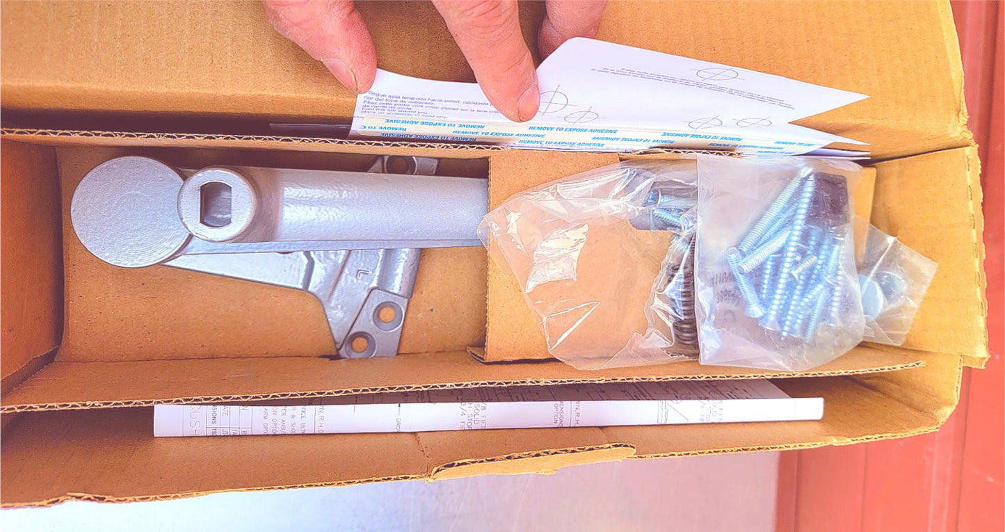 LCN 4111 254766 RIGHT HAND PARALLEL ARM PUSH SIDE HEAVYDUTY DOOR CLOSER WARRANTY