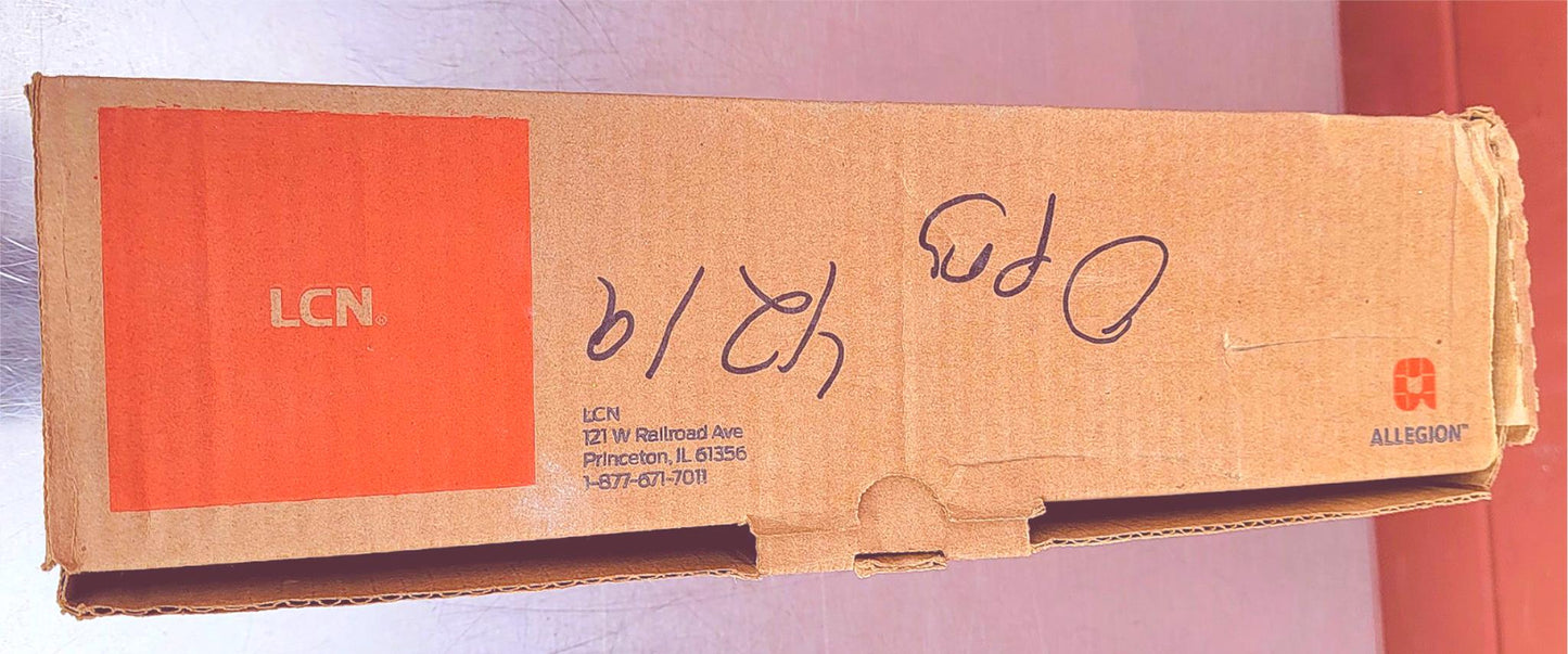 LCN 4111 374294 RIGHTHANDED PARALLEL ARM PUSHSIDE HEAVYDUTY DOOR CLOSER WARRANTY