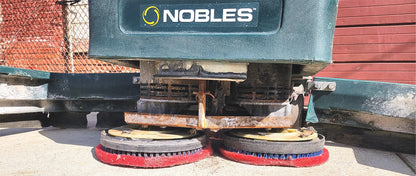 NOBLES SPEED SCRUB 2601 FLOOR SWEEPER SCRUBBER 90DAYWARRANTY WATCHVIDEO FREESHIP