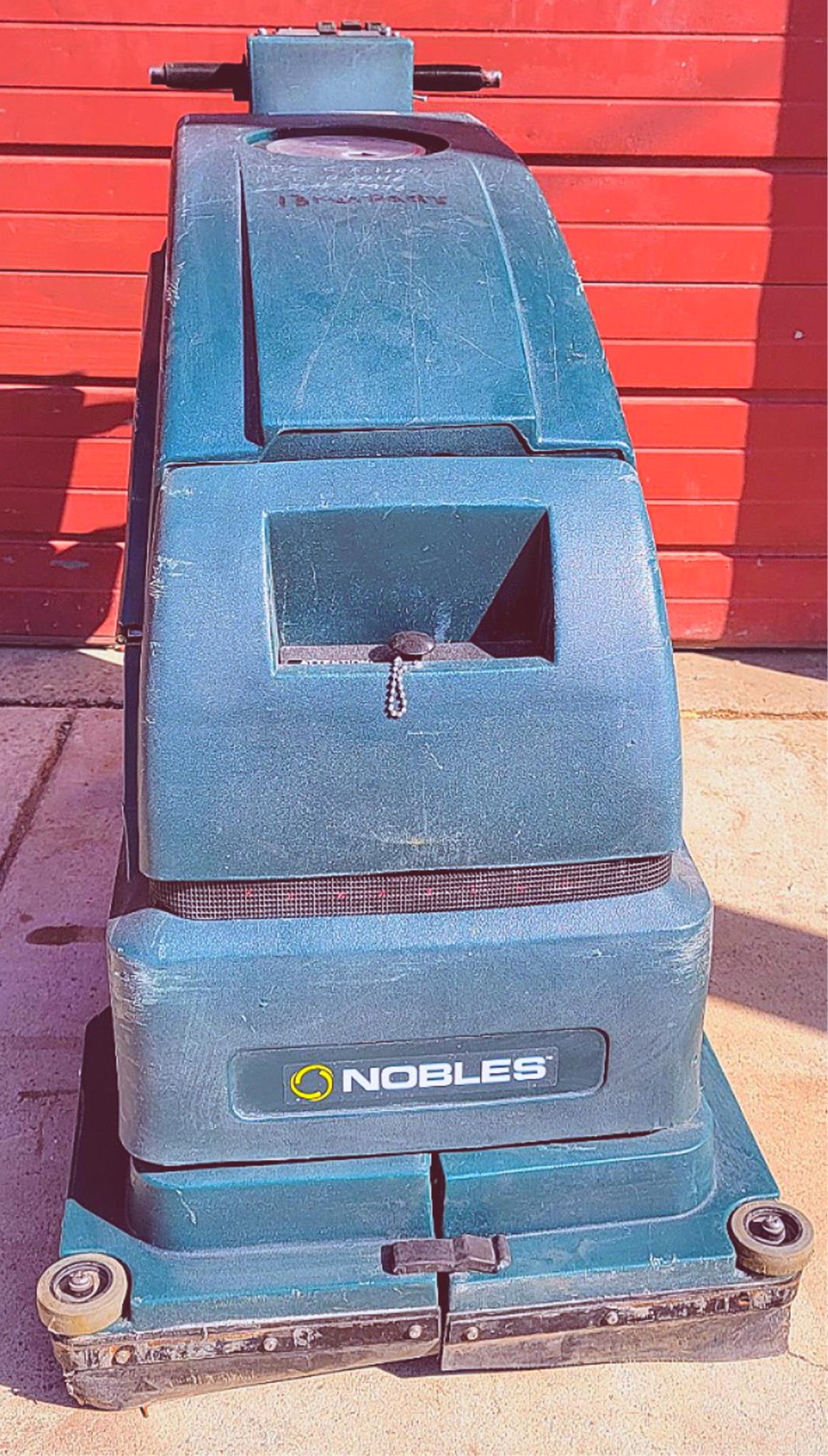 NOBLES SPEED SCRUB 2601 FLOOR SWEEPER SCRUBBER 90DAYWARRANTY WATCHVIDEO FREESHIP