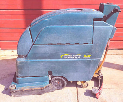 NOBLES SPEED SCRUB 2601 FLOOR SWEEPER SCRUBBER 90DAYWARRANTY WATCHVIDEO FREESHIP