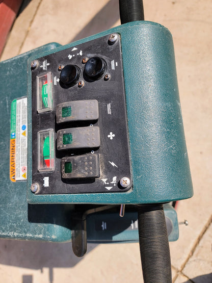 NOBLES SPEED SCRUB 2601 FLOOR SWEEPER SCRUBBER 90DAYWARRANTY WATCHVIDEO FREESHIP