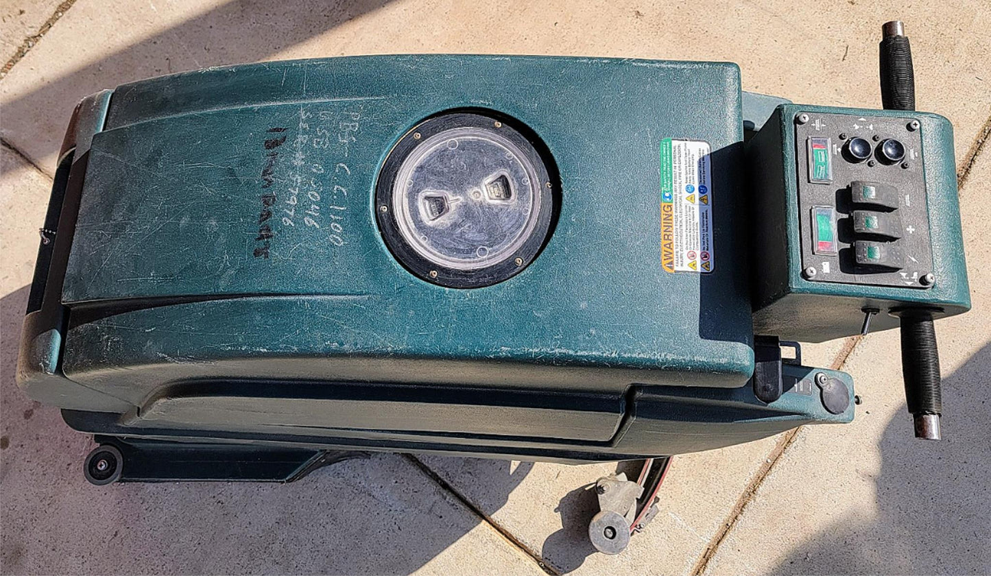 NOBLES SPEED SCRUB 2601 FLOOR SWEEPER SCRUBBER 90DAYWARRANTY WATCHVIDEO FREESHIP