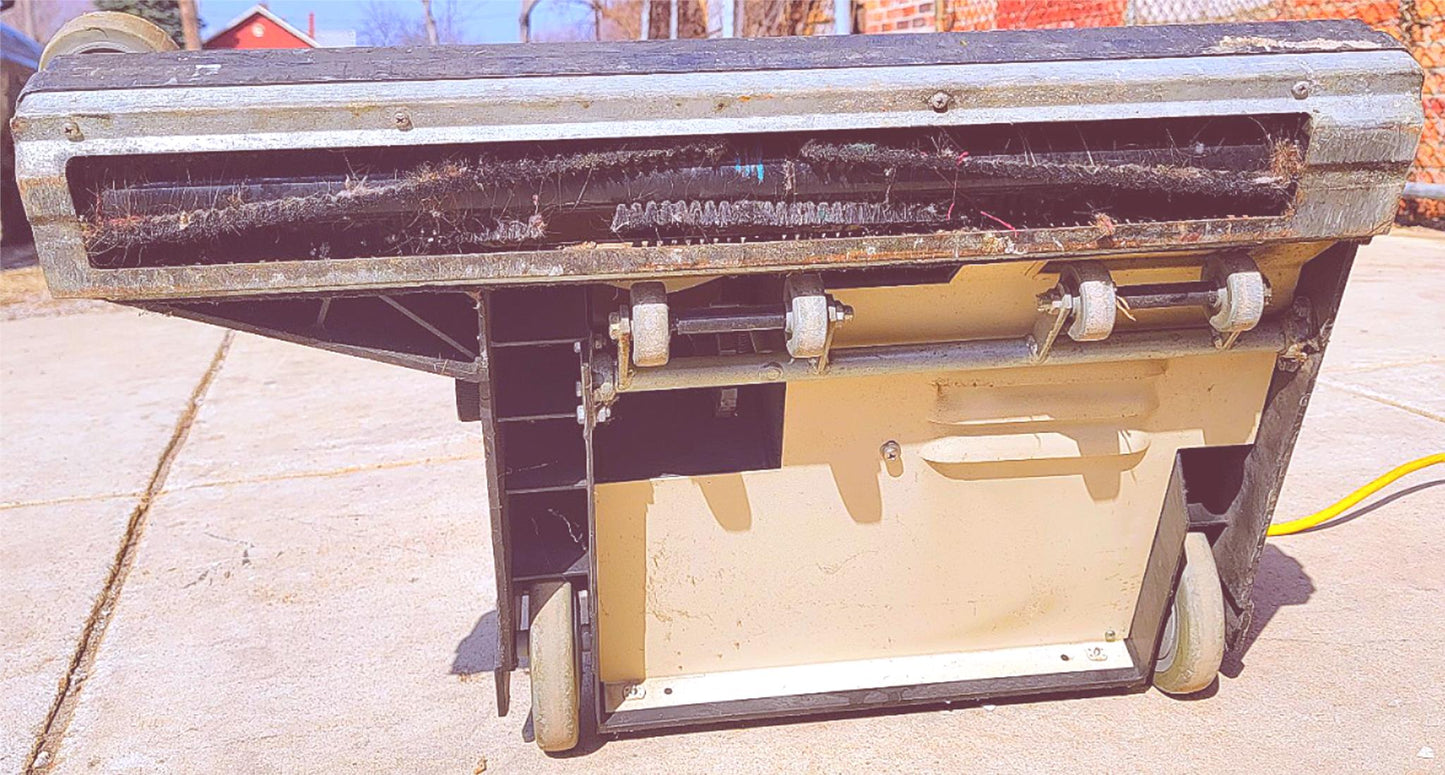 TENNANT CASTEX 30" MT3000 MAGNA TWIN SWEEPER 90DAYWARRANTY WATCH VIDEO FREE SHIP