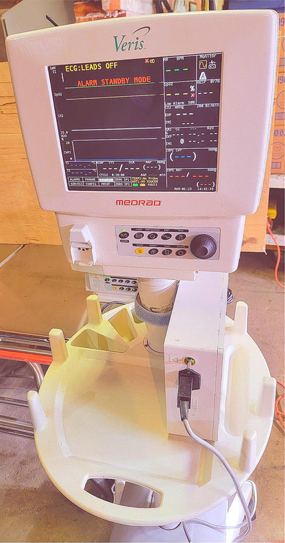 MEDRAD VERIS 8600 MRI DYE INJECTOR MONITORING SYSTEM MANY EXTRA BONUS WATCHVIDEO