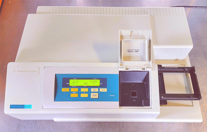 MOLECULAR DEVICES SPECTRAMAX 384 PLUS MICROPLATE READ 90DAYWARRANTY WATCH VIDEO