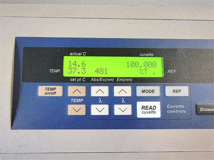 MOLECULAR DEVICES SPECTRAMAX 384 PLUS MICROPLATE READ 90DAYWARRANTY WATCH VIDEO