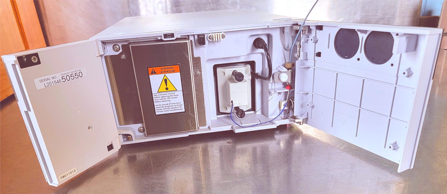 SET - SHIMADZU SPD-M20A PROMINENCE DIODE ARRAY DETECTOR 90-DAY-WARRANTY FREESHIP