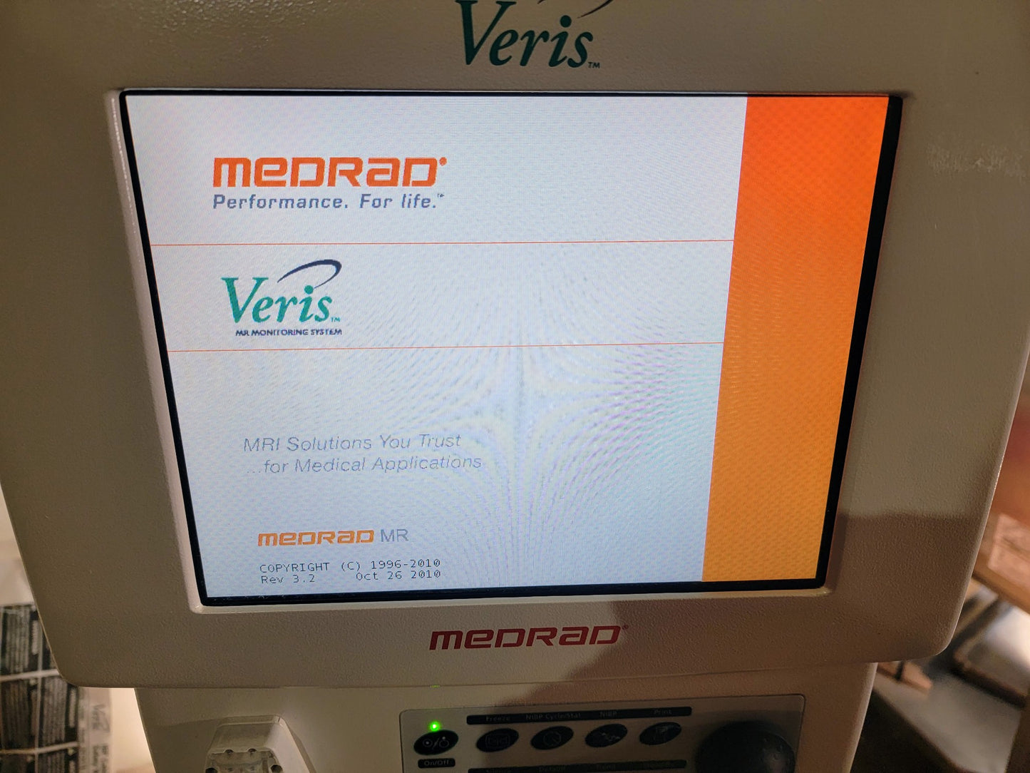 MEDRAD VERIS 8600 MRI DYE INJECTOR MONITORING SYSTEM MANY EXTRA BONUS WATCHVIDEO
