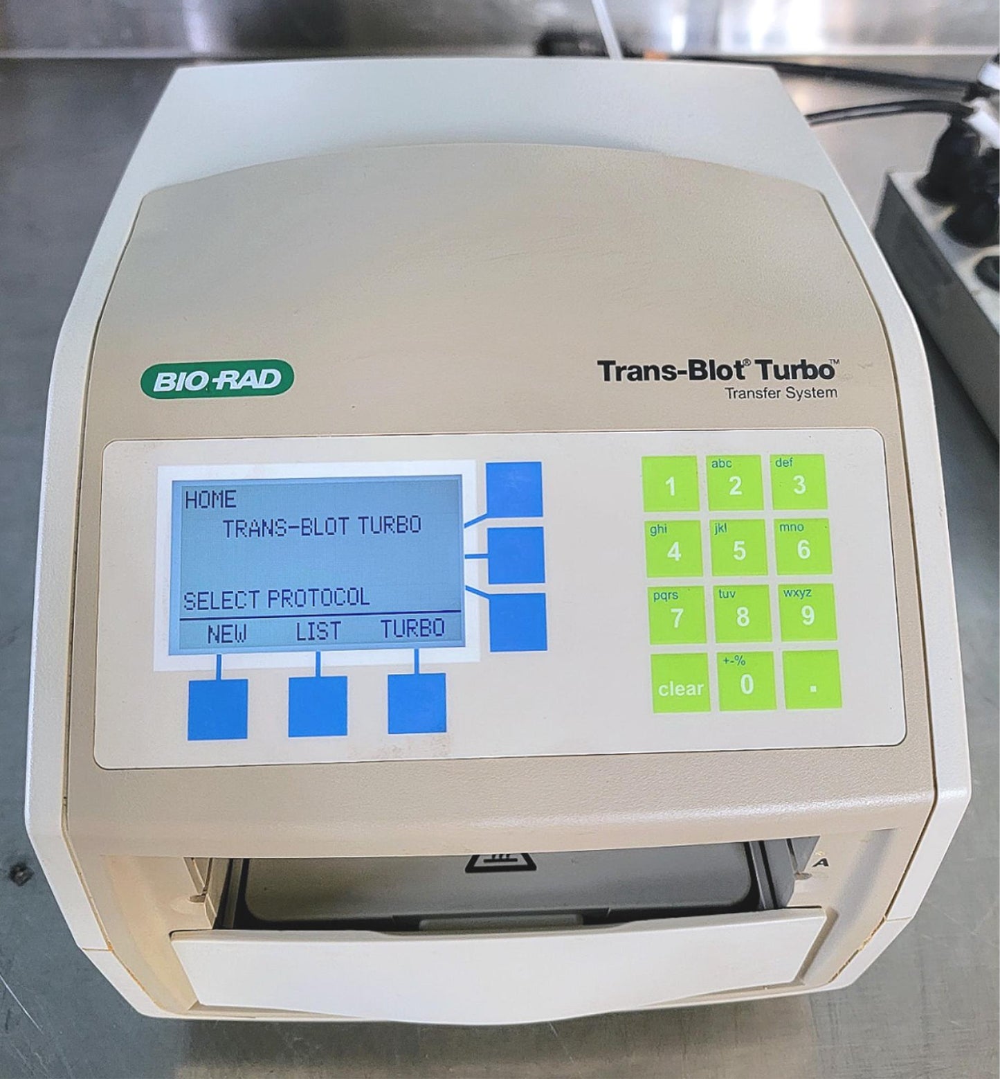 BIO-RAD TRANS-BLOT TURBO PROTEIN TRANSFER MEMBRANE BLOT SYSTEM 90-DAY-WARRANTY