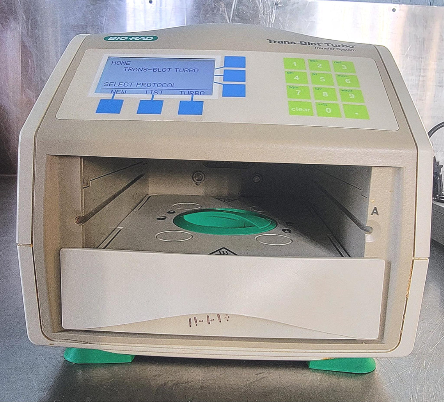 BIO-RAD TRANS-BLOT TURBO PROTEIN TRANSFER MEMBRANE BLOT SYSTEM 90-DAY-WARRANTY