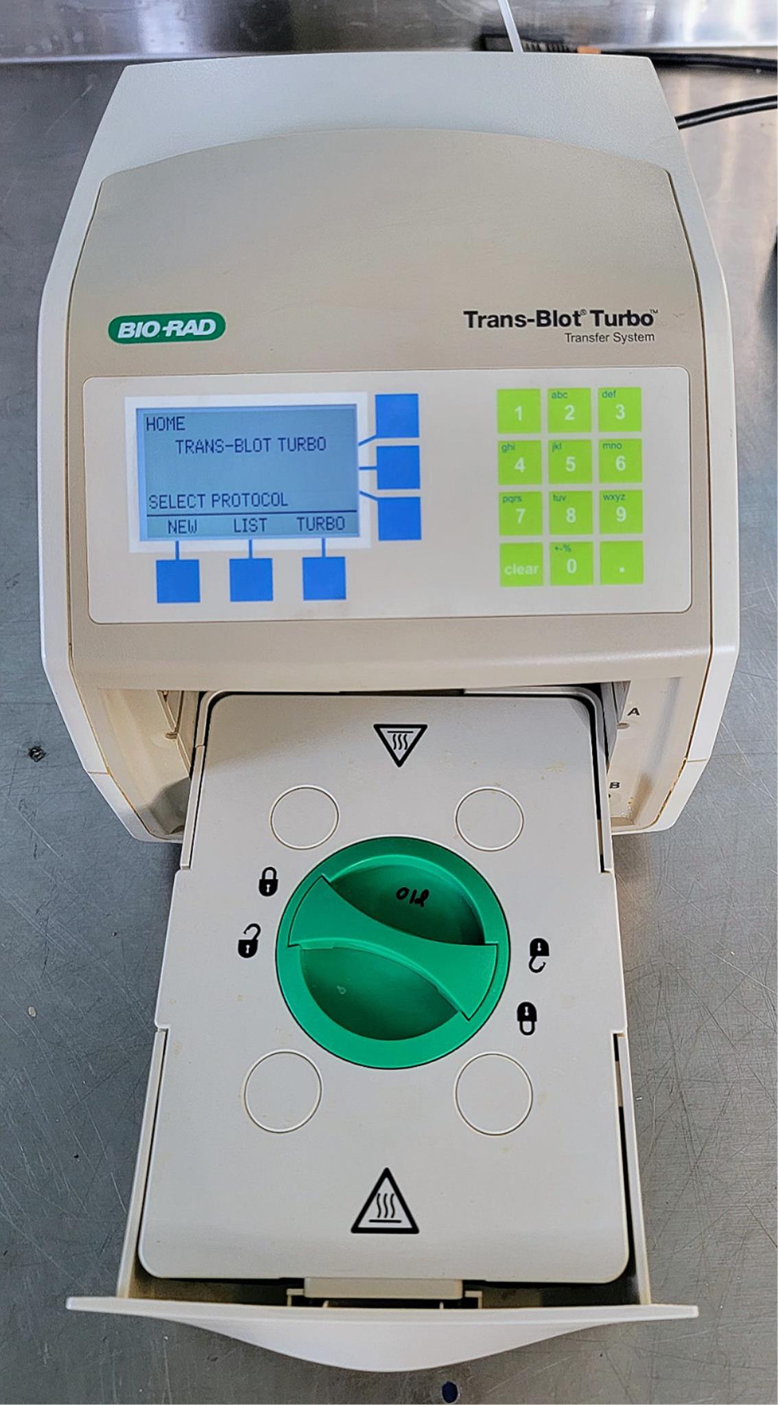 BIO-RAD TRANS-BLOT TURBO PROTEIN TRANSFER MEMBRANE BLOT SYSTEM 90-DAY-WARRANTY
