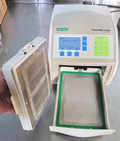 BIO-RAD TRANS-BLOT TURBO PROTEIN TRANSFER MEMBRANE BLOT SYSTEM 90-DAY-WARRANTY