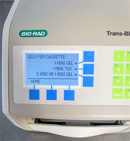 BIO-RAD TRANS-BLOT TURBO PROTEIN TRANSFER MEMBRANE BLOT SYSTEM 90-DAY-WARRANTY