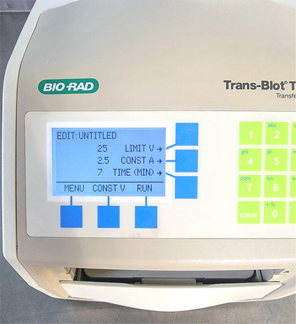 BIO-RAD TRANS-BLOT TURBO PROTEIN TRANSFER MEMBRANE BLOT SYSTEM 90-DAY-WARRANTY