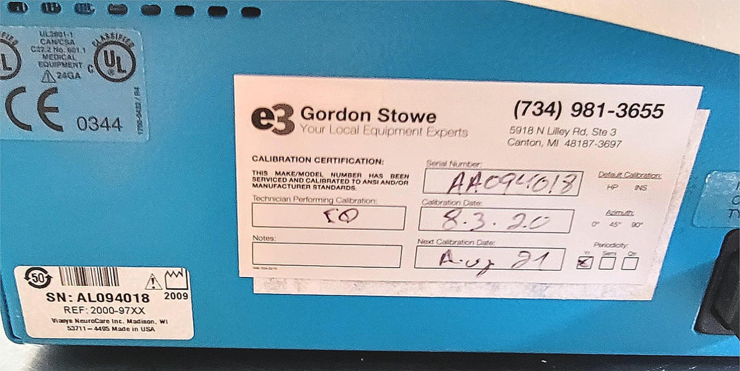 GRASON-STADLER 2000-97XX MIDDLE EAR ANALYZER 90-DAY-WARRANTY FREE SHIPPING