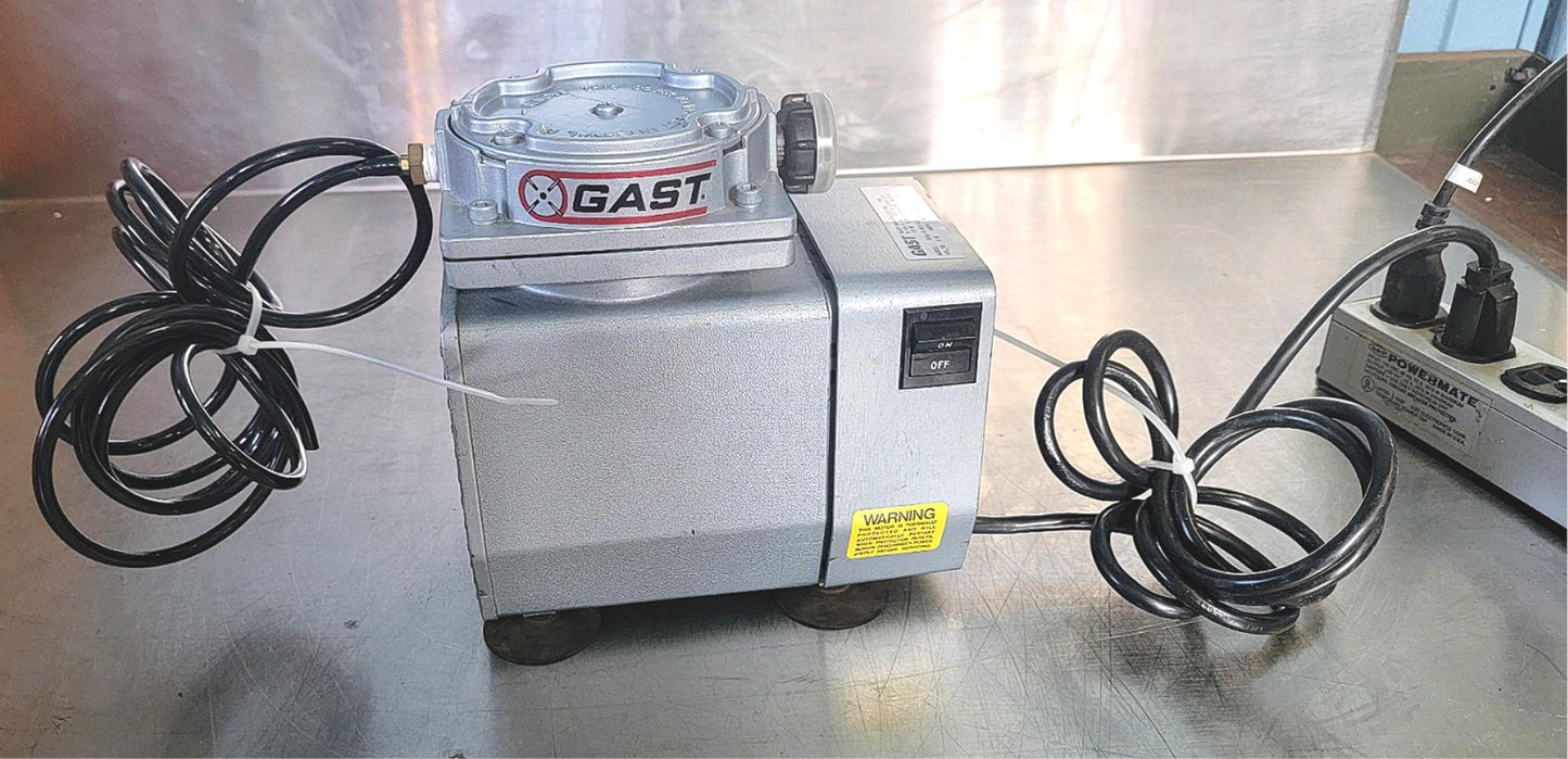 100% GAST DOA-V192-AA VACUUM PUMP 90-DAY-WARRANTY WATCH VIDEO