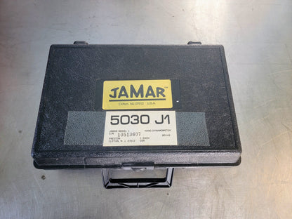 100% JAMAR 5030 J1 HYDRAULIC HAND DYNAMOMETER with CASE 0 - 200 Lbs FREESHIP