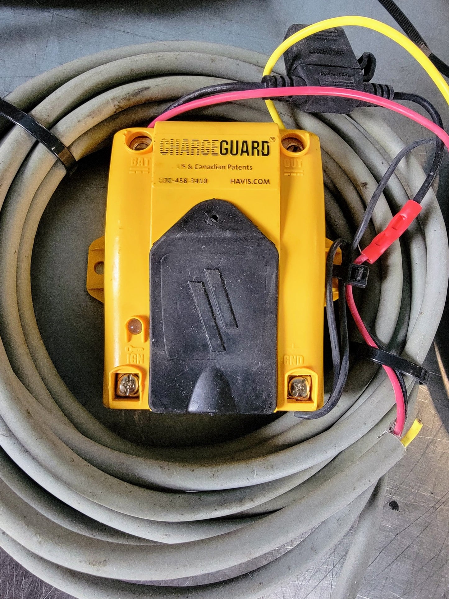 Lot of 3 HAVIS CG-X CHARGEGUARD 12Volt Vehicle Circuit Protector/timer SmartCord