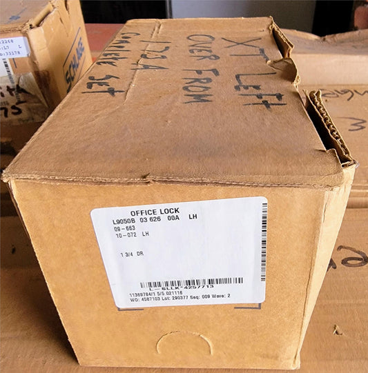 BRAND NEW SCHLAGE L9050B 03A 626 L9050BD 03A 626 MORTISE LOCK WITH KEY FREE SHIP