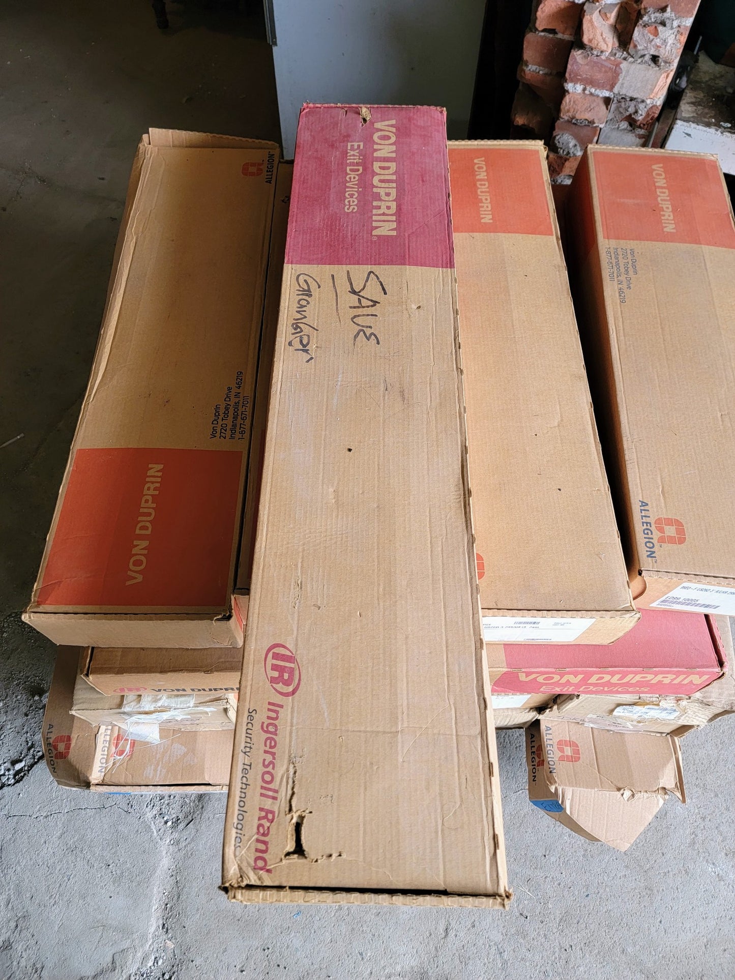 BRAND NEW INGERSOLL RAND 9827L-BE-F US26D 4RHR EXIT DEVICE FREE SHIP