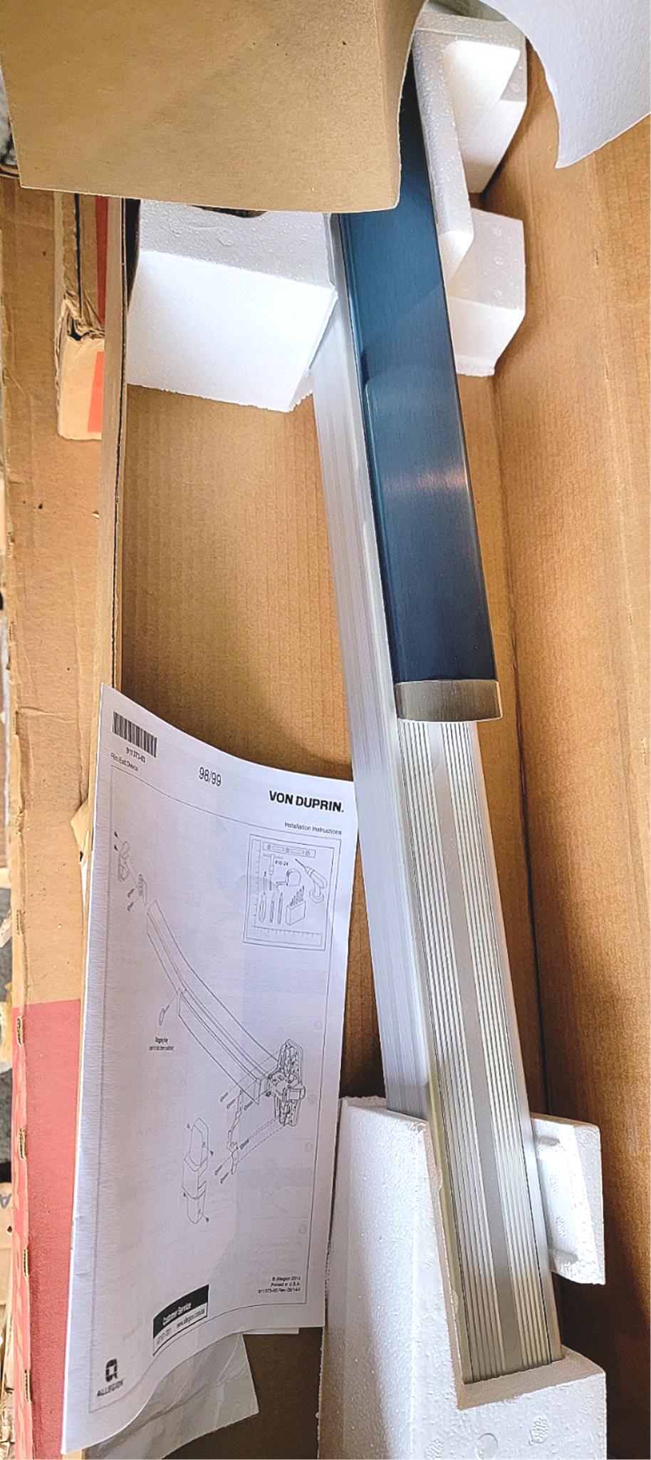 BRAND NEW VON DUPRIN ED9910005 EXIT DEVICE FREE SHIP