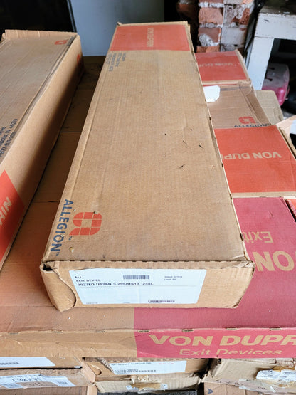 BRAND NEW VON DUPRIN 9927EO US26D 3 299/US19 EXIT DEVICE FREE SHIP