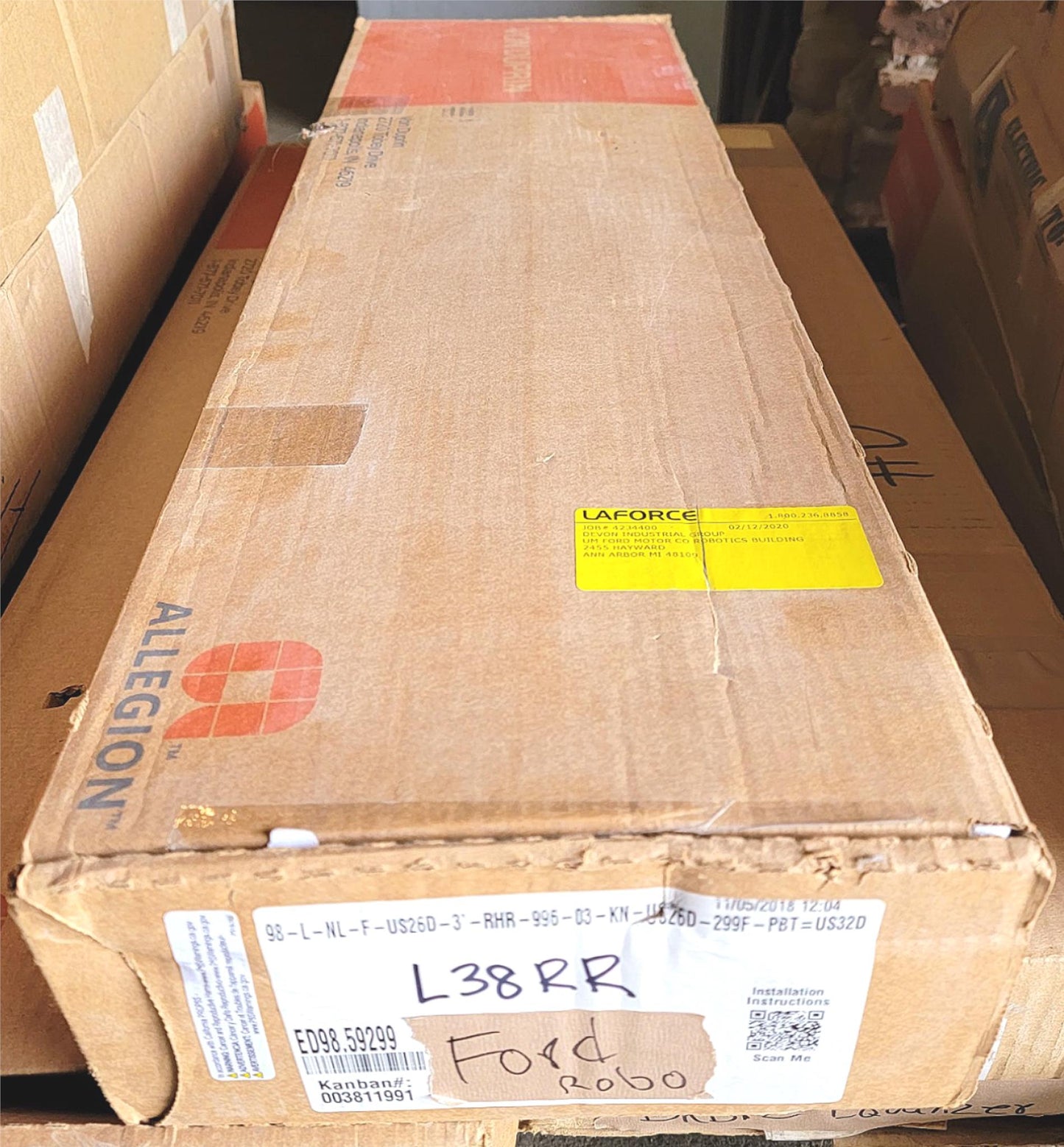 BRAND NEW VON DUPRIN ED9859299 EXIT DEVICE FREE SHIP