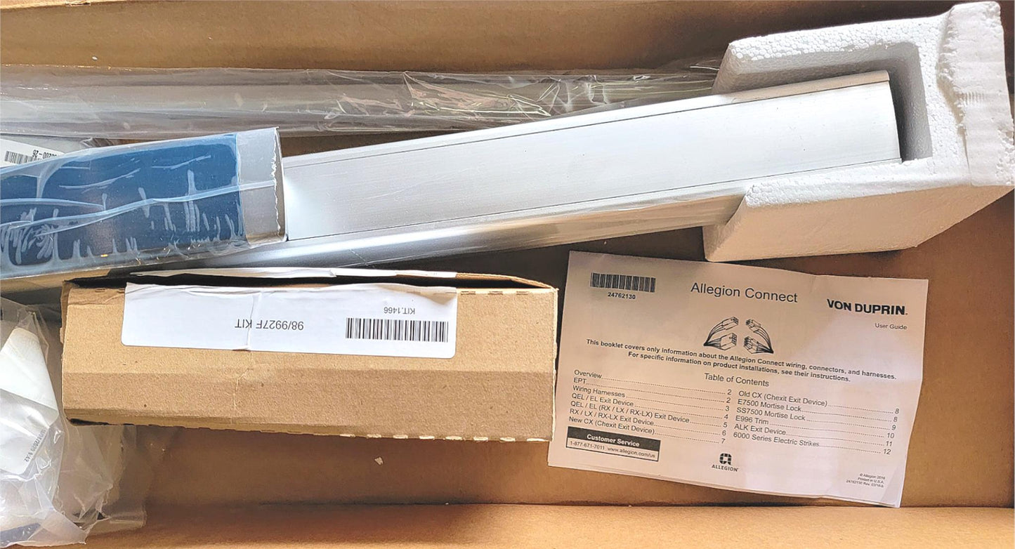 BRAND NEW VON DUPRIN ED9859299 EXIT DEVICE FREE SHIP