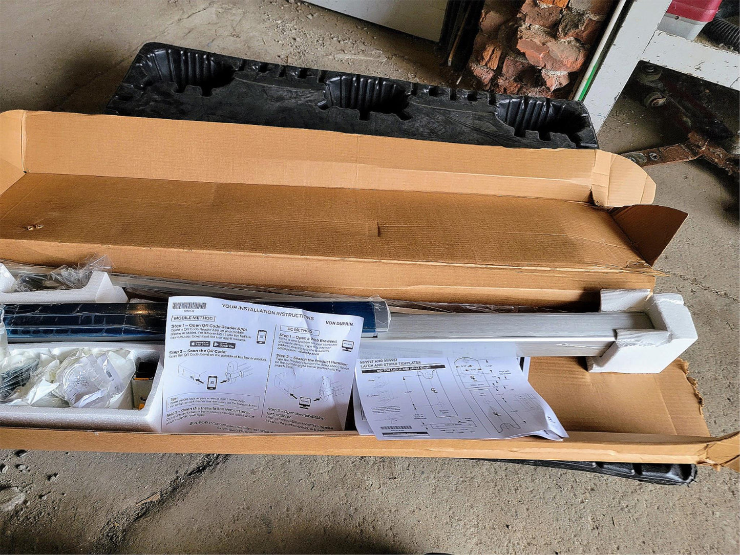 BRAND NEW Von Duprin 9857EO / 9957EO Three-Point Latching Panic Device FREE SHIP