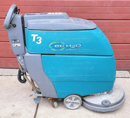 90DAYWARRANTY TENNANT T3 EC H2O FAST20"FLOOR WALKBEHIND BATTERY FLOOR SCRUBBER