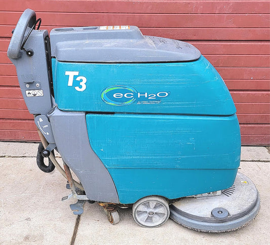 90DAYWARRANTY TENNANT T3 EC H2O FAST20"FLOOR WALKBEHIND BATTERY FLOOR SCRUBBER