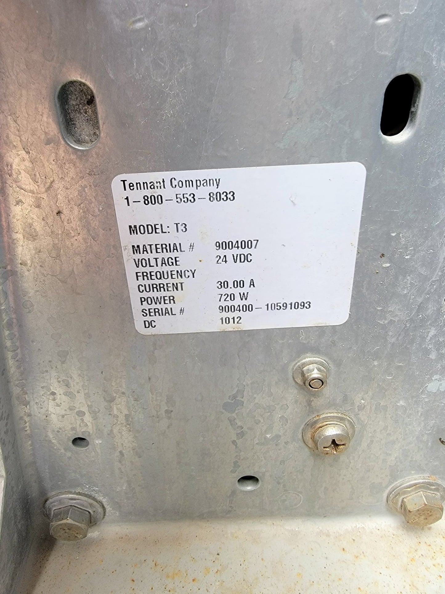 90DAYWARRANTY TENNANT T3 EC H2O FAST20"FLOOR WALKBEHIND BATTERY FLOOR SCRUBBER