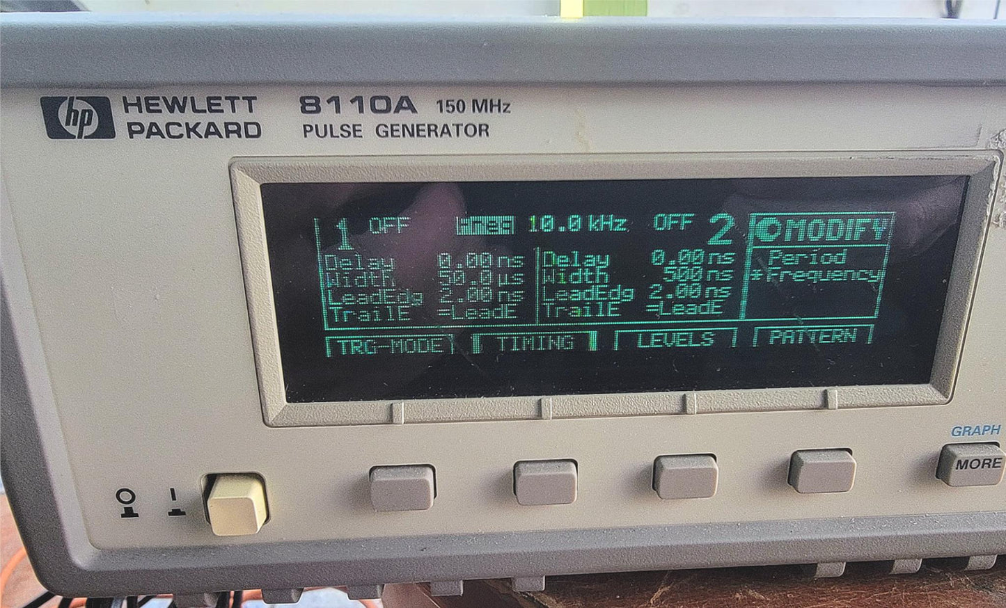 100% TESTED HEWLETT PACKARD 8110A PULSE GENERATOR 90-DAY-WARRANTY FREE SHIP