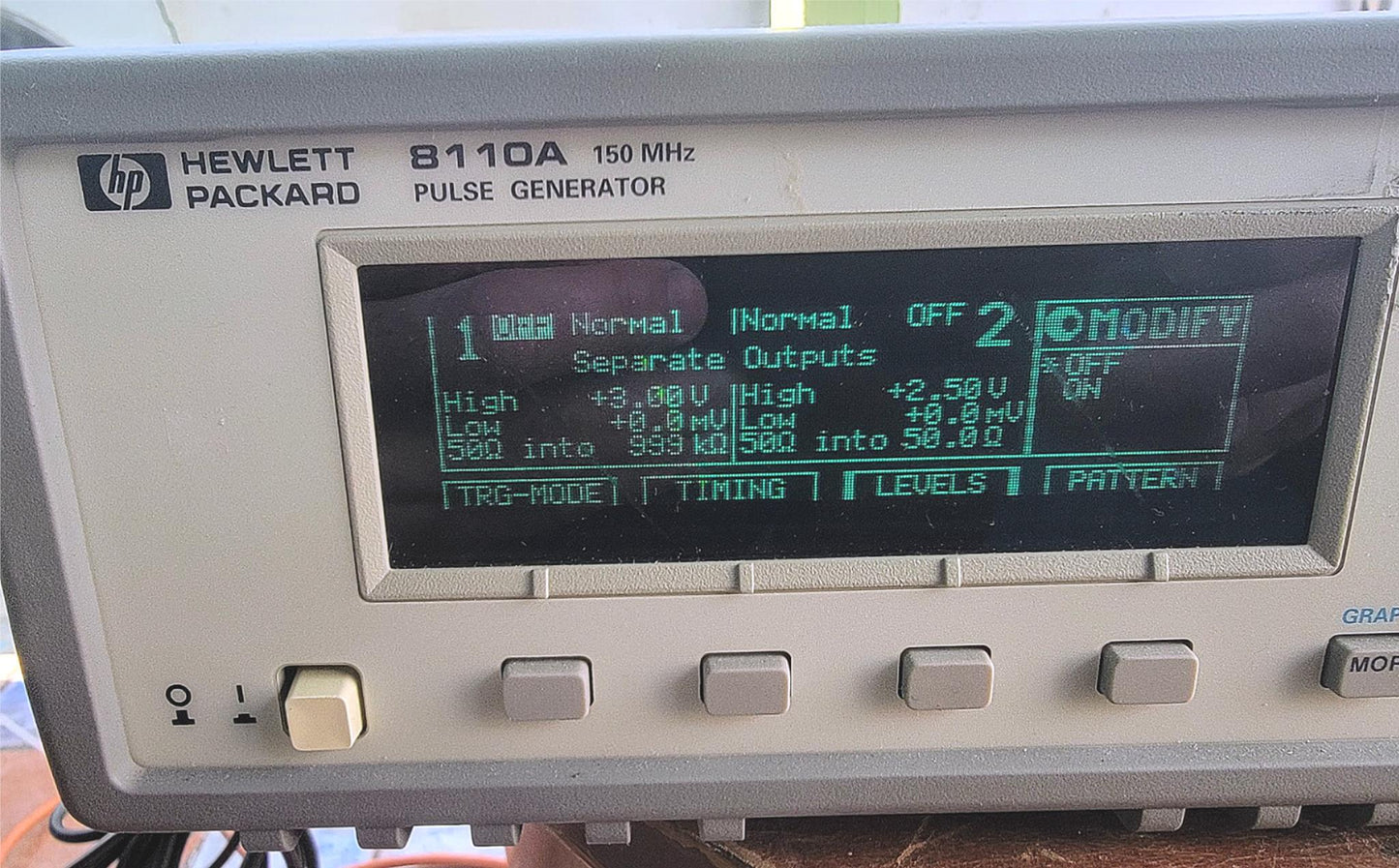 100% TESTED HEWLETT PACKARD 8110A PULSE GENERATOR 90-DAY-WARRANTY FREE SHIP